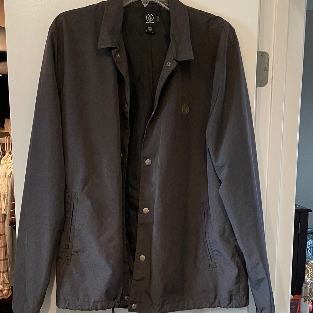 Volcom Charcoal Lightweight Jacket